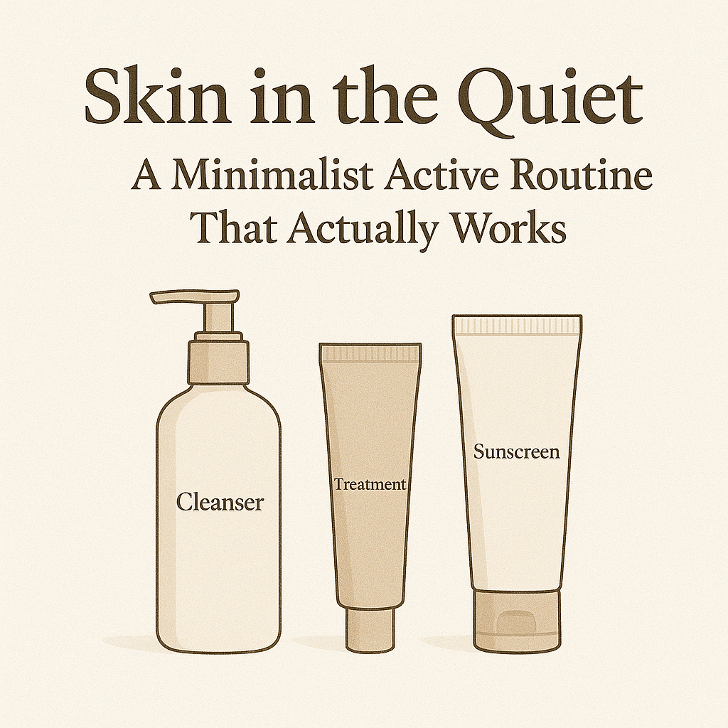 Skin in the Quiet: A Minimalist Active Routine That Actually Works