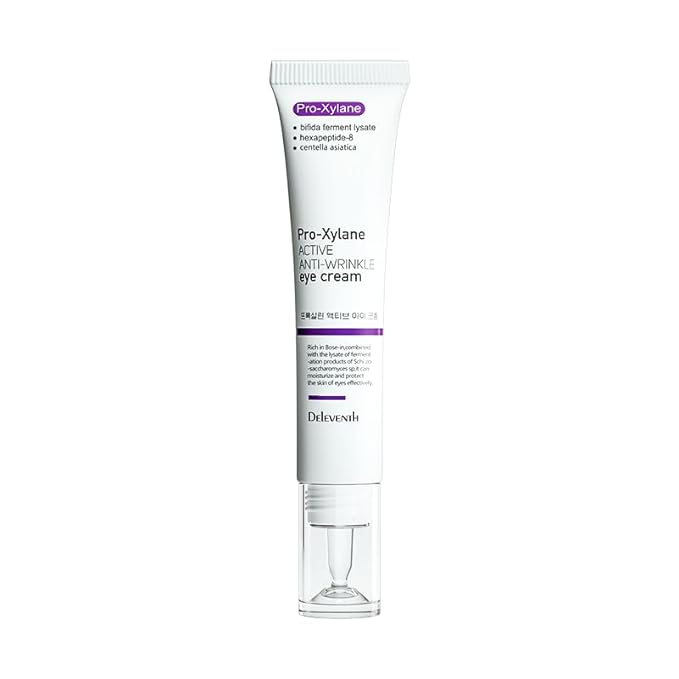 Korea Active Anti-Wrinkle Eye Cream 20g / Anti-Aging, Fade Fine Lines, Remove Dark Circles, Moisturizing and Repair Eye Skin, Prevent New Wrinkles, Rejuvenate and Tighten Delicate Eye Area
