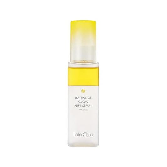 LALACHUU Glow Mist Serum – Hydrating & Soothing Face Mist Artemisia, Centella Asiatica, Evening Primrose, Korean Skin Care, Made in Korea, for Sensitive Skin (Radiance, 3.38 oz)