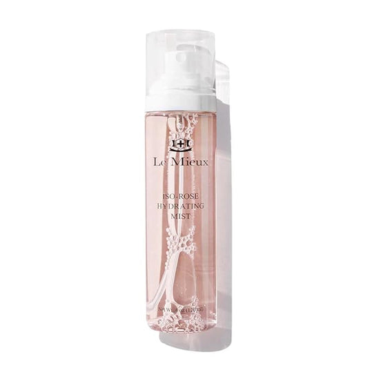 Le Mieux Skincare Iso Rose Hydrating Mist - Hydrating Face Mist with Minerals & Bulgarian Rose Water - Soothing Facial Spray for Calming & Hydrating Irritated, Dry Skin (4 oz / 120 ml)