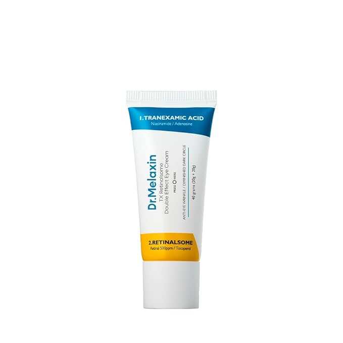 TX Retinalsome Eye Cream with Adenosine Niacinamide for Fine Lines, Wrinkles & Dark Spots | Daily Anti-Aging Under Eye Care | 40g - Korean Skincare