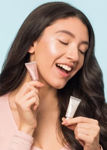 M2U NYC Liquid Highlighter Makeup, Luminizer Pearl, Shimmer And Shine, Ultra-Smooth Radiant Illuminator For Face Cheekbone Body Glow Illuminating (Pearl-Moon)