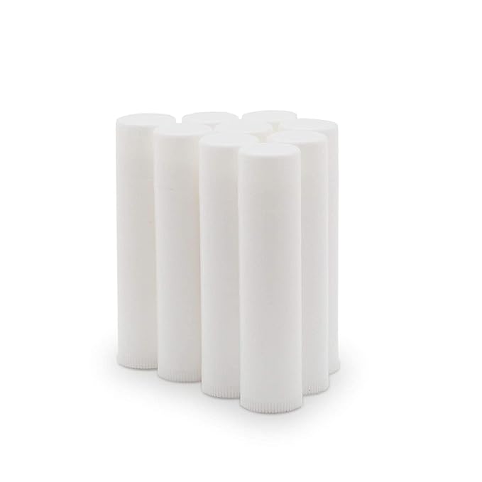 Natural Cherry Lip Balm Bulk, Unlabeled Filled, 100 Pack | Add Your Own Labels