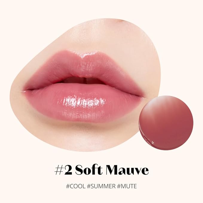 ETUDE Ginger Sugar Melting Balm Stick 02 Soft Mauve | Tinted Moisturizing Lip balm | Natural Ingredients Hydrate Ginger, Sugar, Shea Butter Moisturizing Relaxing Effect | K-Beauty