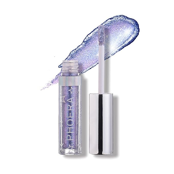 Glitter Eyeshadow,Makeup For Eyes Liquid Shimmer Sparkle Glow Light Colors Pencil Stick Shiny Long Lasting Waterproof Shining Eye Shadow Sets Metallic Pigments Metals Gloss Sparkling Pen Kit (A109)