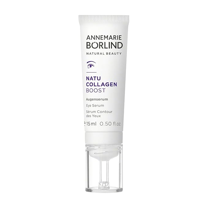 ANNEMARIE BÖRLIND - NATU COLLAGEN Eye Serum - firming, refreshing and radiant eye care, with botanical collagen and plant-based protein, under eye serum, 0.50 Fl. Oz.