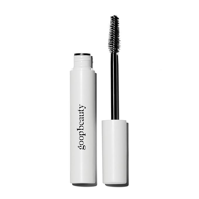 goop Beauty Featherlash Lifting Serum Mascara | Volumizing & Lengthening Mascara with Nourishing, Clean Ingredients | 0.15 fl oz