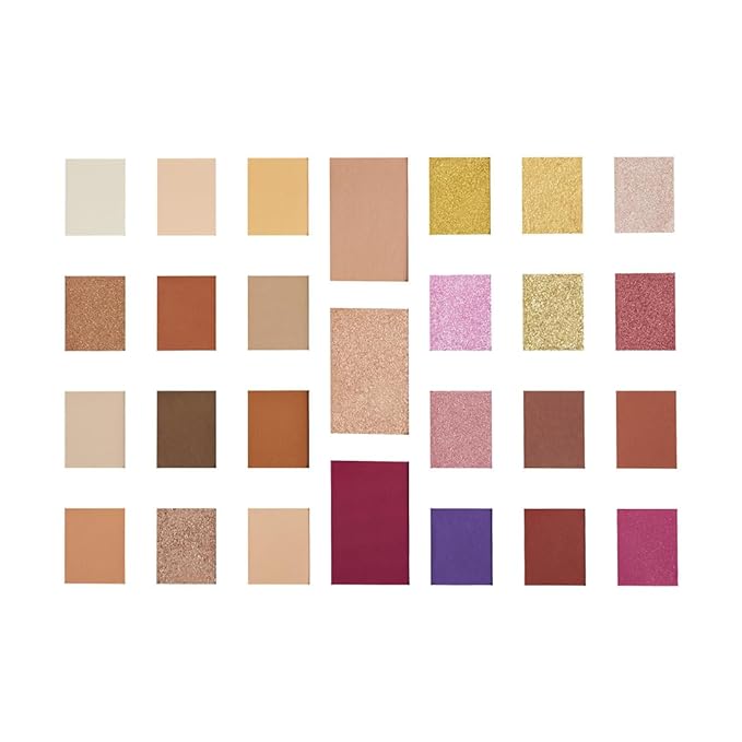 Makeup Revolution, Creator Limitless, Eyeshadow Palette, Nude Reign, 30.9g
