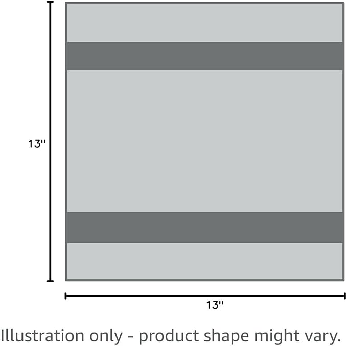 Cotton Paradise 100% Cotton Turkish Washcloth Set for Bathroom, 4 Piece Soft Absorbent Small Hand Face Towels Wash Rags, Red