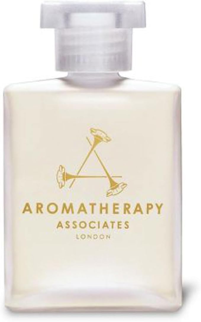 Aromatherapy Associates Light Relax Bath and Shower Oil, Natural Body Oil to Refresh Mind, Body and Spirit, Hydrating Body Oil Made with 3 Essential Oils (1.86 oz)