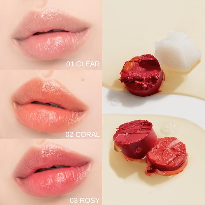 Smooth Butter Lip Balm 0.14 oz β Super Moisturizing Butter Lip Balm, Lip Repair & Care, Natural Color with Vegetable Wax, Shea Butter, All Day Hydration, Soothe Dry Chapped Lips (01 CLEAR)