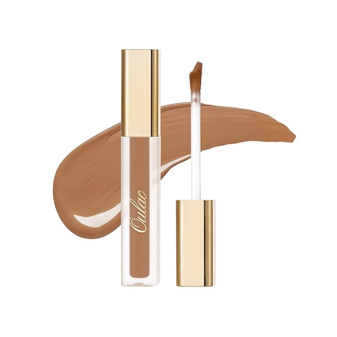 Oulac Concealer Full Coverage, Concealer Stick for Dark Circles, Hydrating Concealer Infused with Hyaluronic Acid, Lightweight, Long Lasting, Vegan Concealer 3.8ml, Shade: W9 Deep