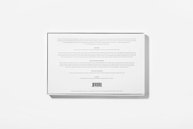 Hanacure® The All-In-One Facial® Set - Face Lifting Mask, Neck Firming and Tightening