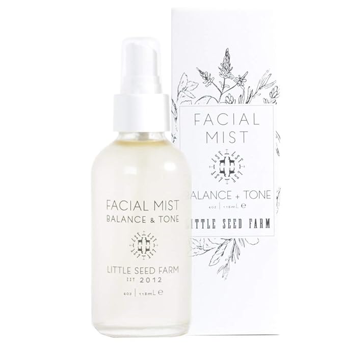 Little Seed Farm Balancing Facial Mist & Toner – Witch Hazel Toner & Pore Minimizer, Net Wt. 4 fl oz | 118ml