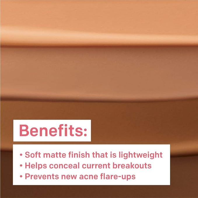Almay Clear Complexion Makeup, Matte Finish Liquid Foundation with Salicylic Acid, Hypoallergenic, Cruelty Free, -Fragrance Free, Dermatologist Tested, 900 Cappuccino, 1.0 oz
