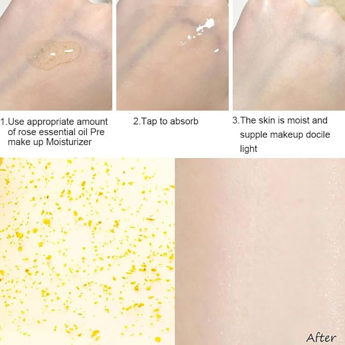 Liquid Primer Set Matte Liquid Full Coverage Oil Control Breathable Invisible Cover Concealer Primer with Face Primer, Makeup Sponge…