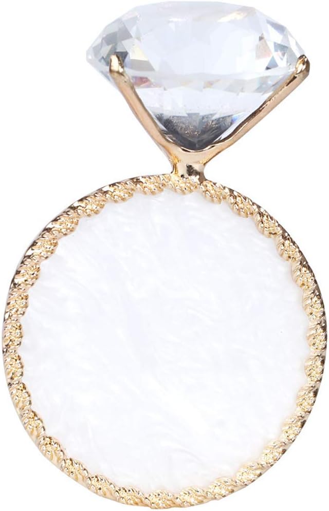 Golden Edge Resin Nail Art Palettes with Diamond Base Nail Mixing Palette Polish Color Mixing Plate Nail Holder Display Cosmetic Makeup Palette Tray Accessories