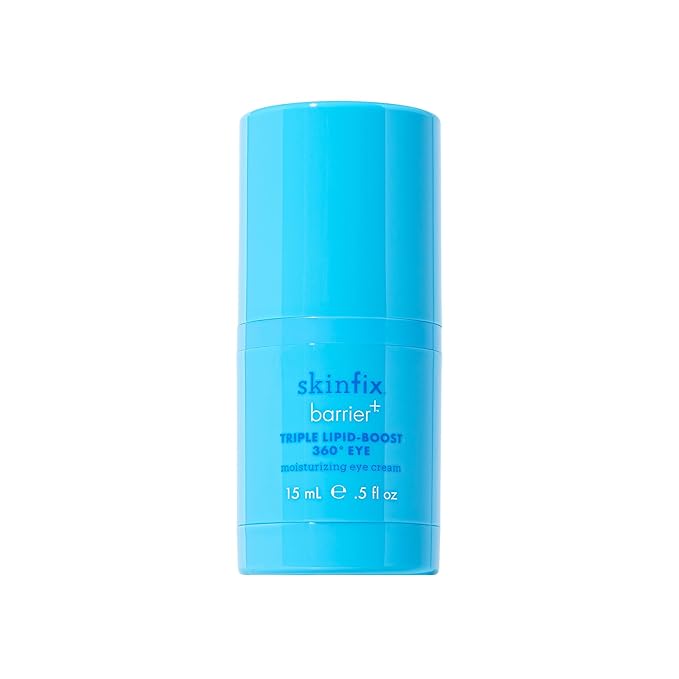 Skinfix Barrier+ Triple Lipid-Boost 360° Eye Cream: Targets Dark Circles, Puffiness, and Fine Lines Around Eyes and Lids, Clinically Proven to Brighten and Refresh Eyes, 0.5 oz