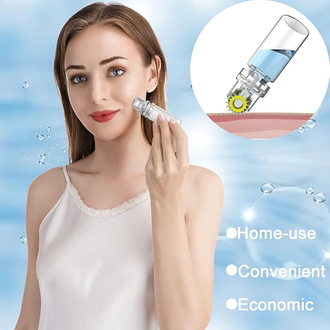Plus Derma Hydra Roller Skin Roller and Serum Applicator for Home Use