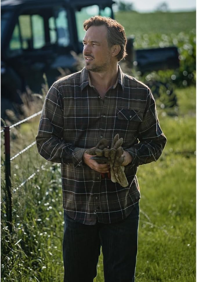 Legendary Whitetails Men's Flannel Shirt Long Sleeve Button Down 100% Cotton