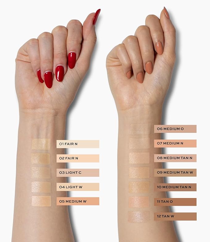 MAKE Beauty Skin Mimetic Concealer Buildable Medium Coverage Hydrating Concealer for Dark Circles Spot Concealing Brightening Crease-Free, Including Mature Skin. Radiant Finish. 20 Deep Cool