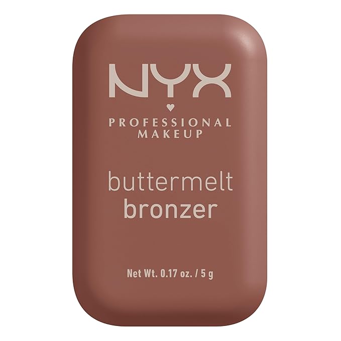NYX PROFESSIONAL MAKEUP Matte Buttermelt Bronzer, Longwear Face Makeup with Up to 12 Hours of Wear, Vegan Formula - Butta Off