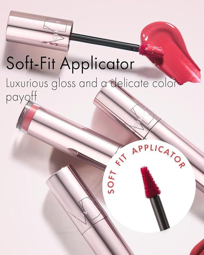 VIDIVICI Millennial Tint Glit - Transfer Proof Moisture Korean Lip Tint with Long-Lasting Color, Lightweight Water Jelly Texture, Hydrating & Smudge-Free Lip Stain, 0.13oz (09 SALTED PEACH)