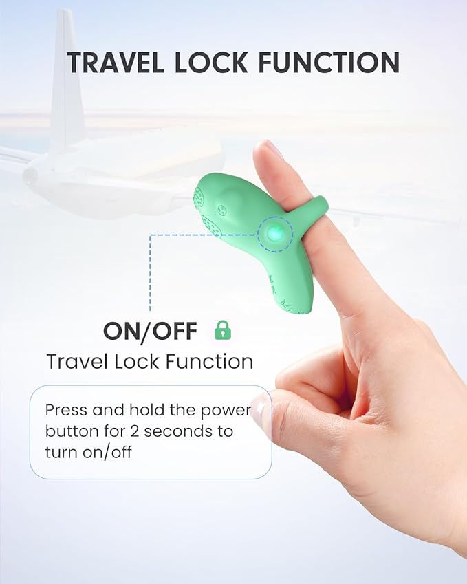 Portable Mini Facial Massage Ball, Waterproof Rechargeable Powerful Multifunctional Eye Face Finger Massager (Green)