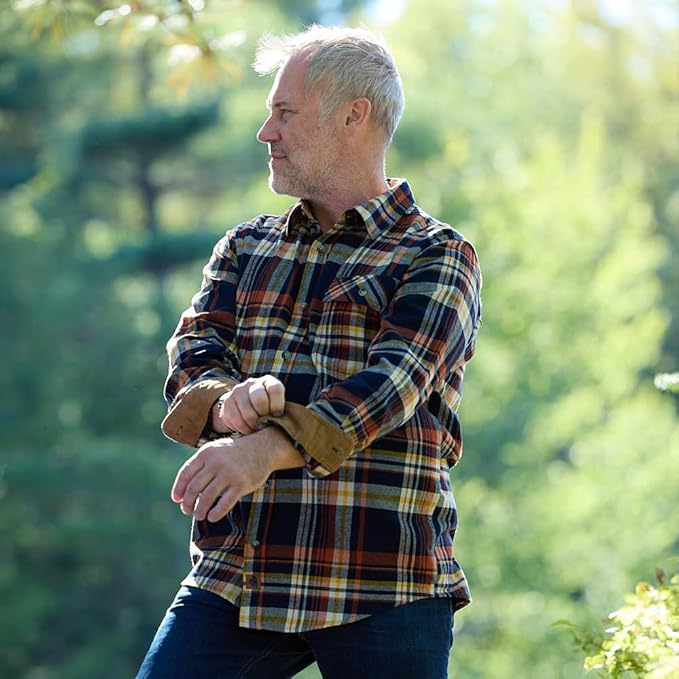 Legendary Whitetails Men's Flannel Shirt Long Sleeve Button Down 100% Cotton