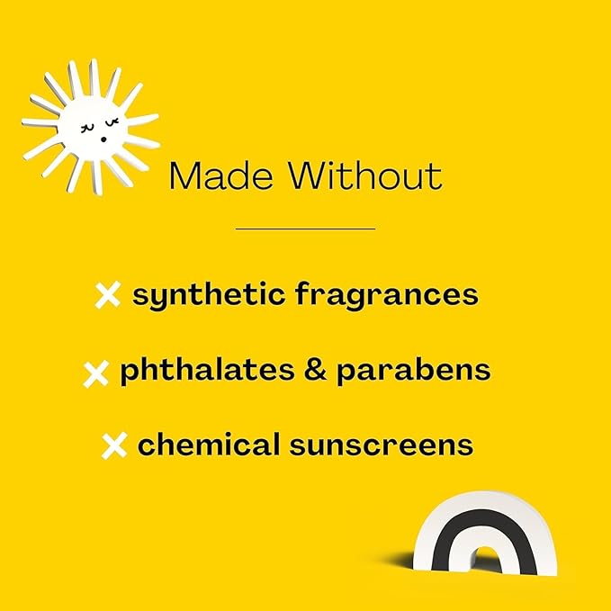 Hello Bello Mineral SPF 50 Face & Body Sunscreen Stick, Water Resistant and Reef Friendly Roll On Sun Protection, 1oz