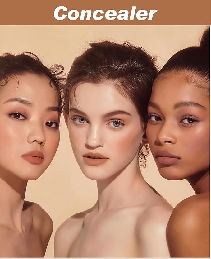 12 Color Correcting Concealer Palette, Cream Color Corrector Contour Makeup Palette,Contouring Foundation Highlighting Concealer Palette for Conceals Dark Circles, Redness, Acne, Blemish