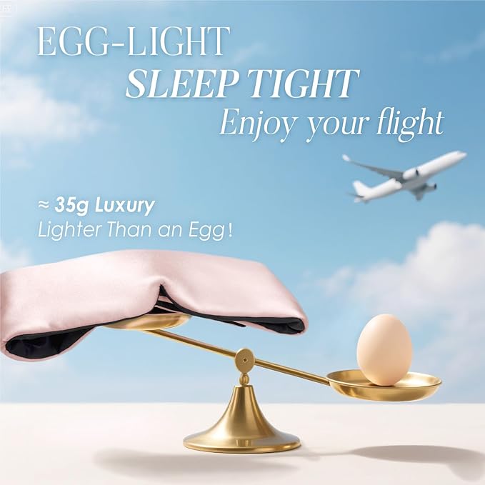 LULUSILK Reversible Mulberry Silk Sleep Mask for Women and Men, Adjustable Real Silk Eye Mask for Sleeping, Lotus Pink and Black, Pack of 1