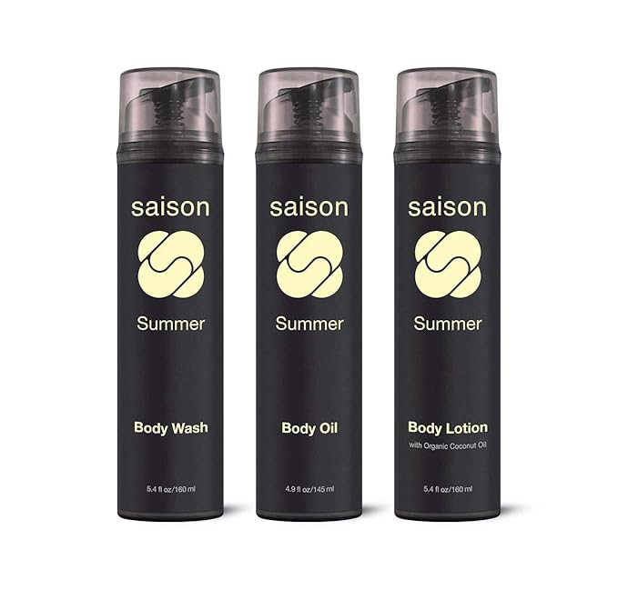 Saison® Summer Body Collection Gift Set | Organic, Natural, Vegan & Cruelty Free Beauty