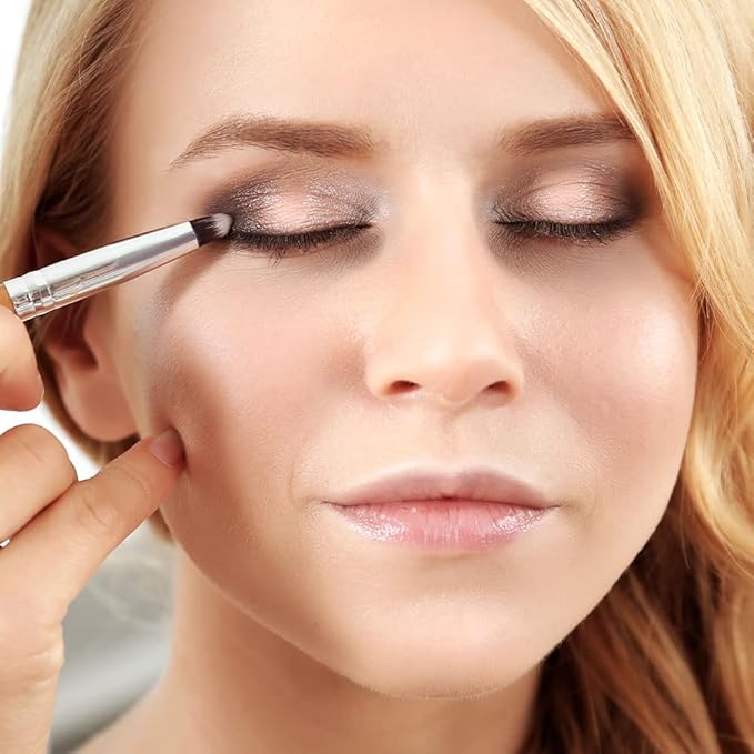 Jerome Alexander New Again Eyeshadow Palette & Brush, 6 Buildable & Blendable Micronized Powder Shades (Autumn Haze)