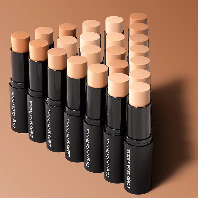 Diego dalla Palma Makeupstudio Eclipse Stick Foundation Spf 20 - Cream-To-Powder Formula Suitable For All Skin Types - Gives A Natural Matte Finish - Versatile Stick - 236 Bronze - 0.4 Oz
