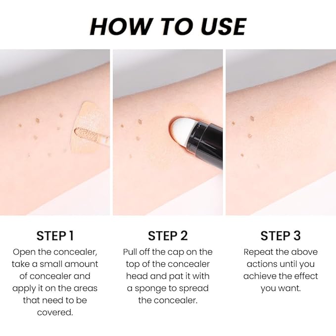 1 Pack Liquid Foundation Cream for Face Makeup,Durable Full Coverage Matte Concealer Make Up,Oil Control & Waterproof Base Primer -0.35 Fl.Oz (03#)