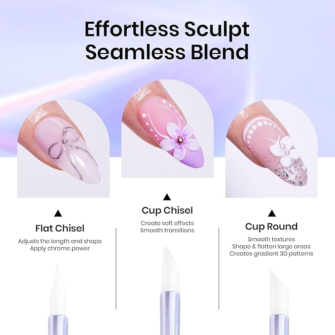 Beetles 5PCS Nail Art Dotting Tools Nail Art Sculpture Pen, Dual-Head Resin Nail Art Tools, Carving Drawing Tool, Silicone Brushes Set Pottery Clay Sculpting Tools Modeling Painting Tool DIY Art