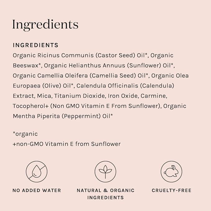 Kari Gran Lip Whip | Moisturizing Lip Balm with Organic Oils | Rich Buttery Texture, Hydrates & Protects | Non-GMO, Organic Ingredients, Made in USA | 2-Pack (Naked Peppermint)