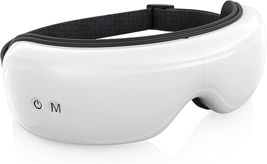 Eye Heat Massager for Relax and Reduce Eye Strain Dark Circle Eye Bags Dry Eye Improve Sleep, Best Gift for Girl Women Family