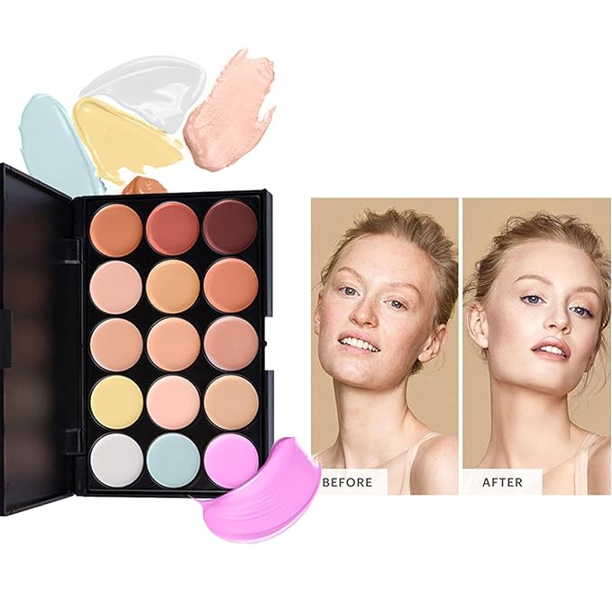Professional All in One Makeup Kits for Women, Cosmetic Essential Starter Bundle, Eye Shadow, Blush, Liquid Lipgloss, Foundation Brush, Makeup Set with Makeup Bag, Christmas Valentines Gift Box