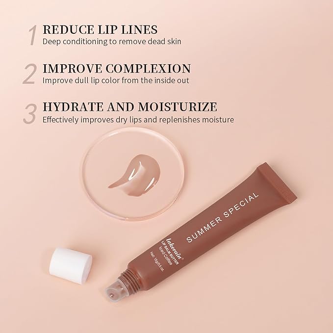 4 PCS Lip Glossy Butter Balm Set,Instant Moisture and Hydration Lip Gloss,Long-lasting Hydrating Non-Sticky Lip Balm,Soften Dry Lips and Lip Care