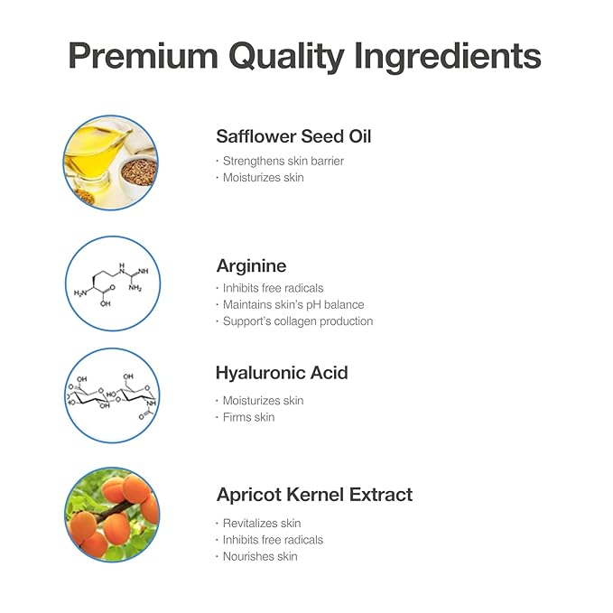 Gentle Facial Cleansing Lotion – Hydrating Cleanser for Sensitive & Dry Skin, Removes Makeup Residue & Impurities Without Greasy Feel, Enriched with Botanic Oils 33.8 fl.oz (1000ml)