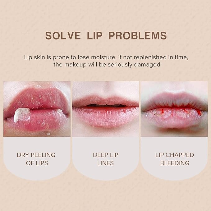 Hydrating Oil, 2pcs Roll On Hydrating Lip Gloss, 5ml Moisturizing Lip Balm Cocoa Bean Milk Lip Oil Hydrating Nourishing Day Night Repair