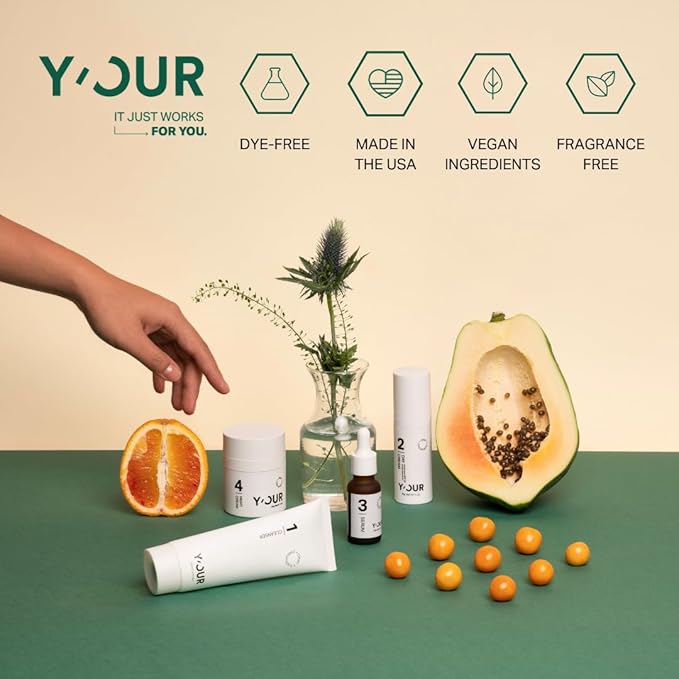 Y’OUR Intensive Lip Balm | Overnight Lip Mask: Lightweight & Comforting with Natural Shea Butter & Rosehip Oil; Extreme Moisturizer for Dry Lips. Paraben & Silicon-Free. Made in USA. 15ml (0.5 oz.)