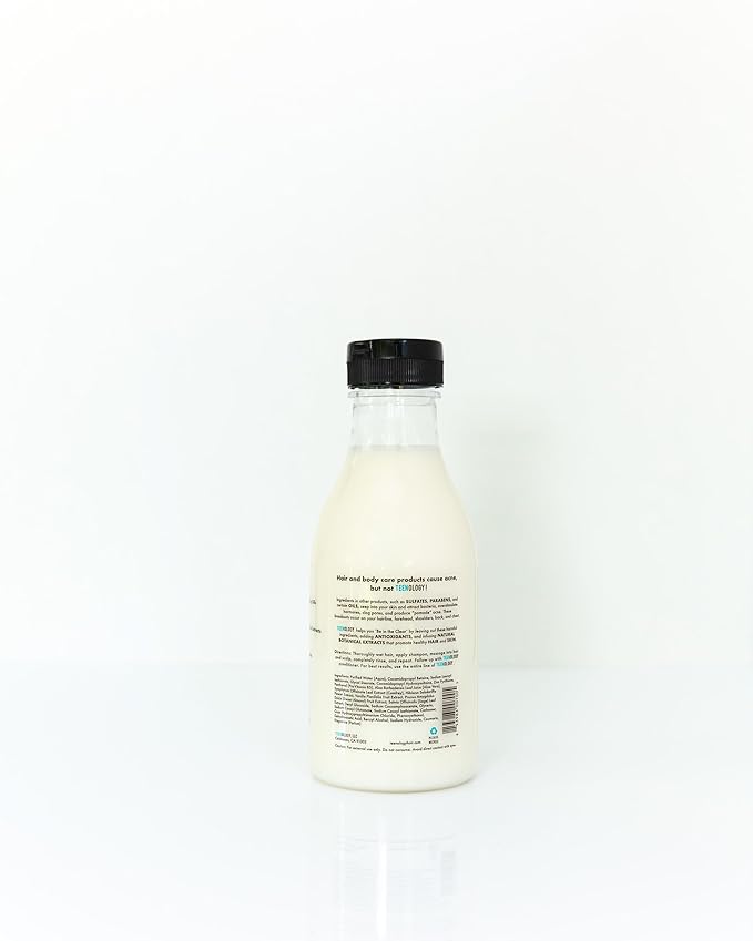 Teenology Shampoo for Teens, For Clear Skin and Healthy Hair, Natural Botanical Extracts, 16 oz. (Vanilla Almond)