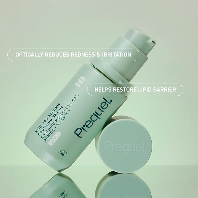 Skin Redness Reform, Calming Serum for Face. Advanced Clinical Optical Corrector for Redness and Discomfort. Soothing Face Serum with Oat Extract for Sensitive Skin. 1oz Pump
