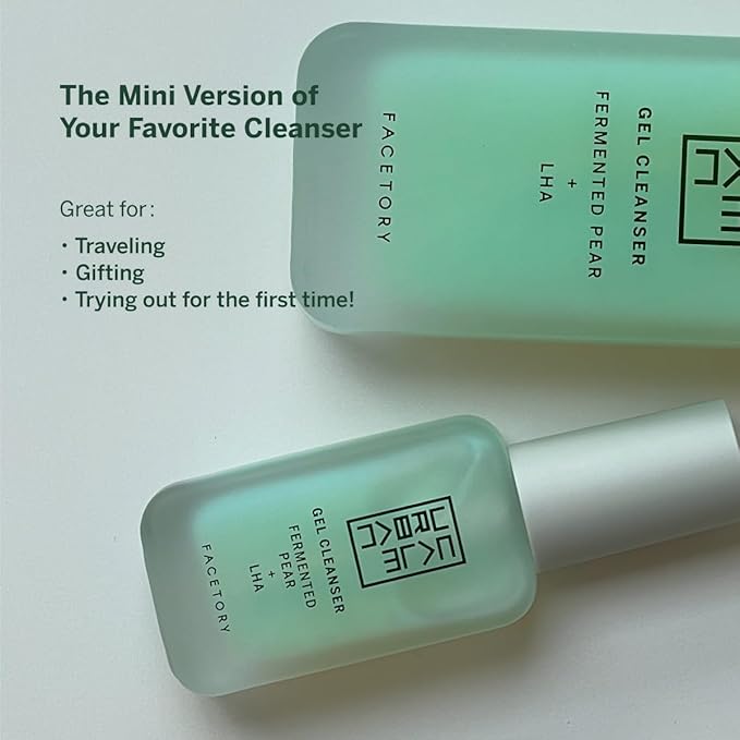 Urban Calm Discovery Bundle - Hydrating, Smoothing, Exfoliating, and Soothing Travel Size Skincare Set for All Skin Types - Fermented Skincare Products Include Cleanser, Essence, Serum, and Cream