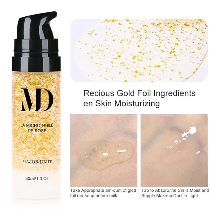 Liquid Primer Set Matte Liquid Full Coverage Oil Control Breathable Invisible Cover Concealer Primer with Face Primer, Makeup Sponge