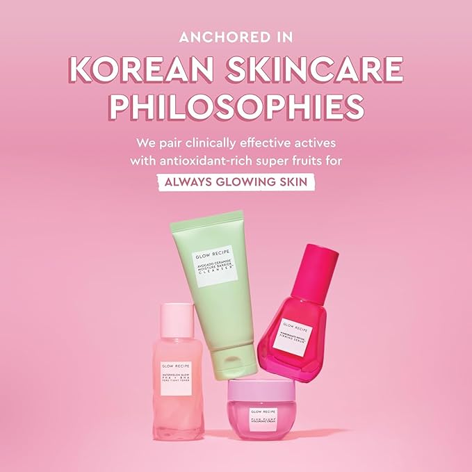 Glow Recipe Hue Drops - Mini Tinted Face Serum - Bronzing Drops to Brighten & Hydrate - Skincare Makeup Primer & Liquid Highlighter to Blur Pores for a Radiant, Even Skin Tone - Sun Glow (15ml)