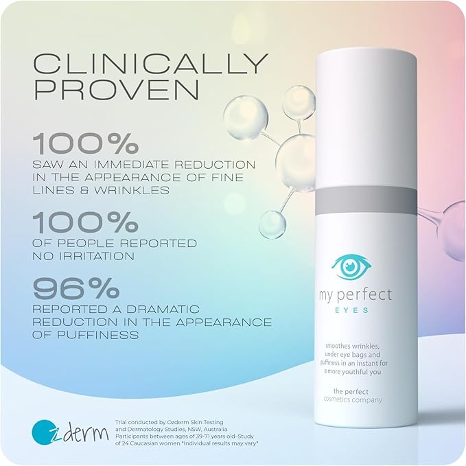 My Perfect Eyes 20ml, 200 Applications, Penny Lane, Instant Results, Clinically Proven, Anti-Ageing Serum UK Original Formula, Science-Backed Anti-Wrinkle Serum. As Seen on TV.